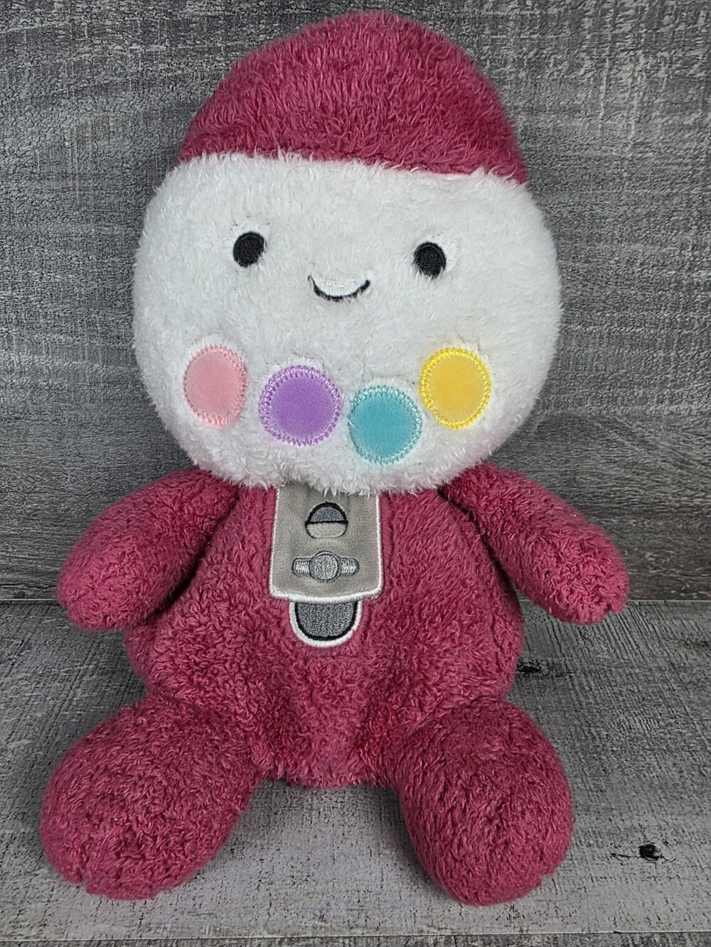 Russ Bum Bumz Zack the Gumball Machine Plush Stuffed Animal 9" Kellytoy b281